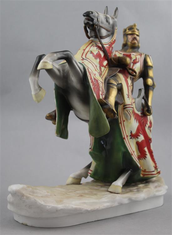 A Michael J. Sutty group The Liberator - Robert The Bruce, 27cm